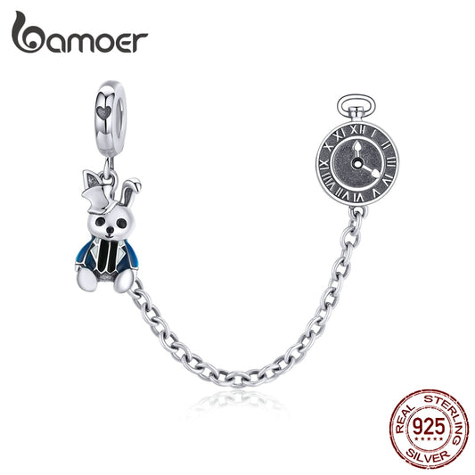 Pingente Coelho Branco Bamoer