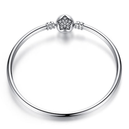 Bracelete Charme Prata 925 Bamoer