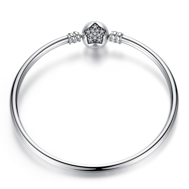 Bracelete Charme Prata 925 Bamoer