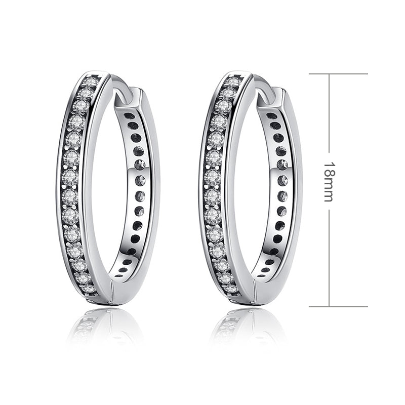 Brincos Aura Elegante Bamoer