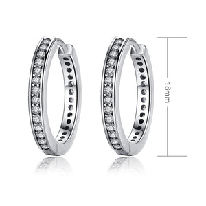 Brincos Aura Elegante Bamoer