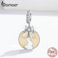 Berloque com Argola Coelhinho Bamoer
