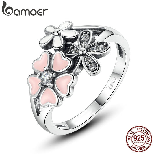 Anel Margaridas e Flores de Cerejeira Bamoer