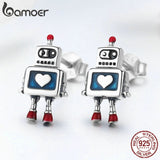 Brincos Robozinho Bamoer