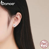 Brincos Flor de Concha Bamoer