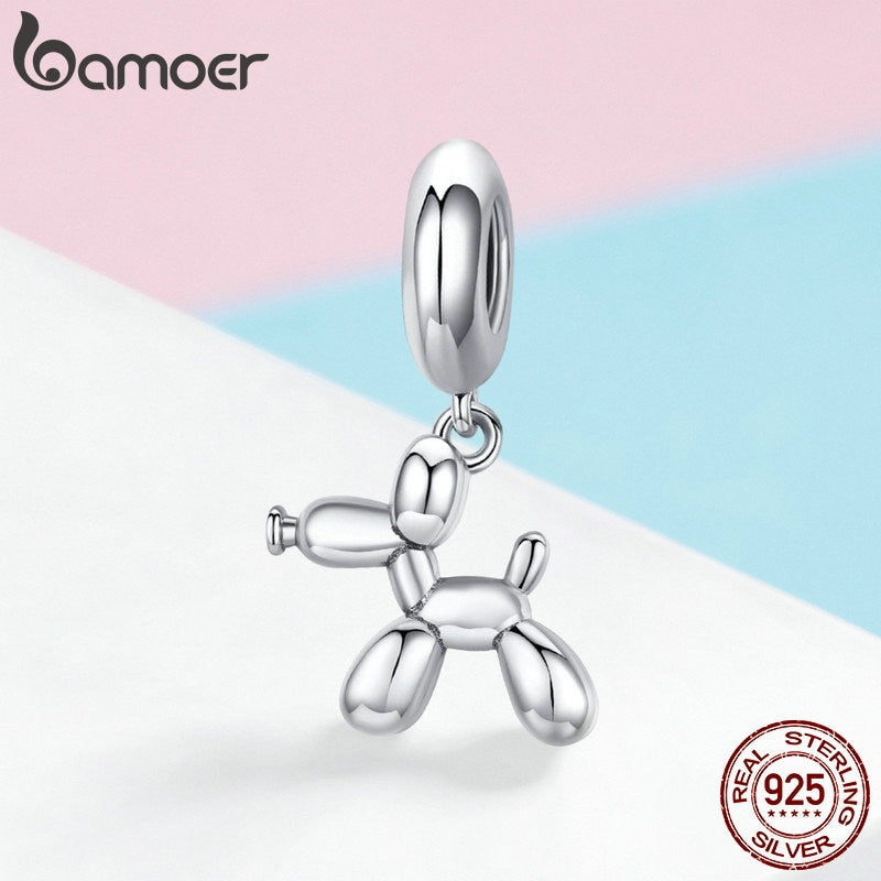 Pingente Cachorro de Balão Bamoer