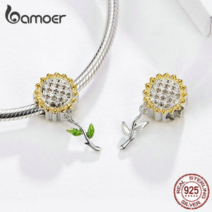 Berloque Charm Girassol Bamoer