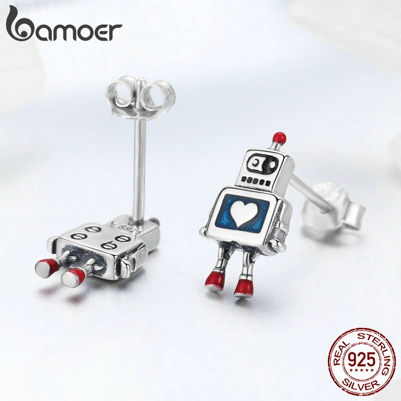 Brincos Robozinho Bamoer