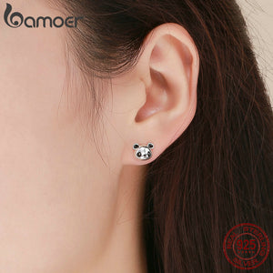 Brincos Panda Bamoer