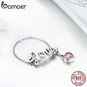 Anel Ajustável Amor Bamoer