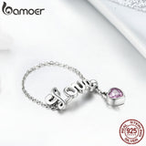 Anel Ajustável Amor Bamoer