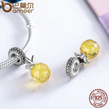 Berloque com Argola Abacaxi Bamoer