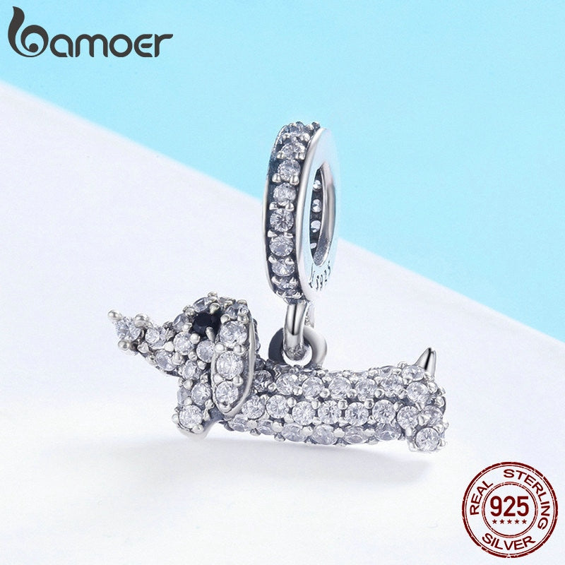 Berloque com Argola Dachshund Bamoer