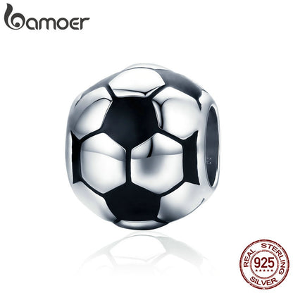 Pingente Bola de Futebol Bamoer