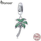 Pingente Coqueiro Verde Bamoer