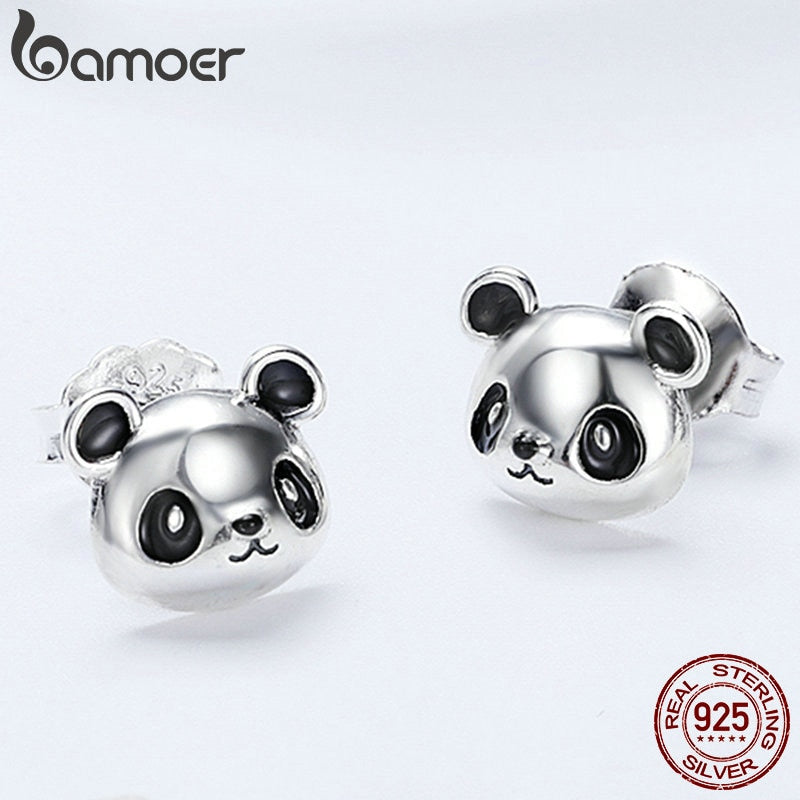 Brincos Panda Bamoer