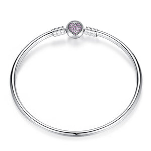 Bracelete Charme Prata 925 Bamoer