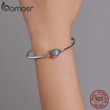Bracelete Charme Prata 925 Bamoer