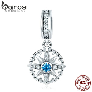 Berloque com Argola O Compasso Bamoer