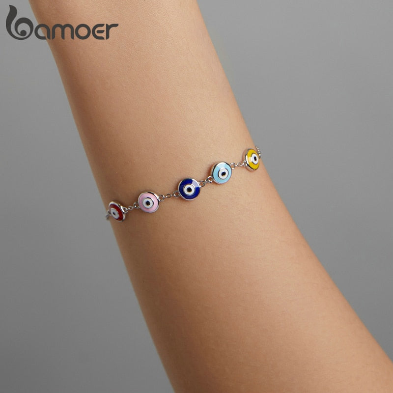Pulseira Olho Guardião Bamoer