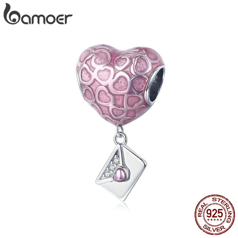 Berloque Carta de Amor Bamoer