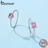 Anel Amor Rosa Bamoer