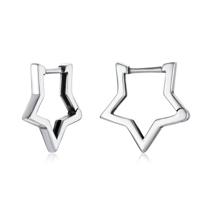 Brincos Estrelados Bamoer