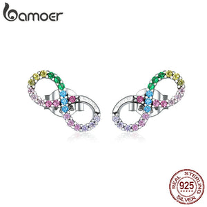 Colar com Pingente Símbolo do Infinito Bamoer
