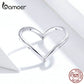 Anel Forma de Amor Bamoer