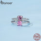 Anel Amor Rosa Bamoer