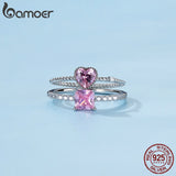 Anel Amor Rosa Bamoer