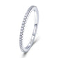 Anel Feminino Pedras de Zirconita Bamoer