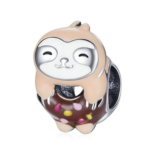 Berloque Charm Donuts de Animais Bamoer