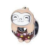 Berloque Charm Donuts de Animais Bamoer
