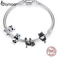 Pingente Gato Preto Bamoer