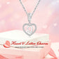 Colar com Pingente Alfabeto do Amor Bamoer