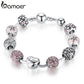Bracelete com Berloques Prata 925 Bamoer