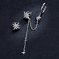 Brincos Estrelas Brilhantes Bamoer