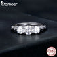 Anel Moissanite Bamoer