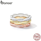 Anel Entrelaçado Bamoer