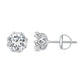 Brincos Moissanite 1 Quilate Bamoer