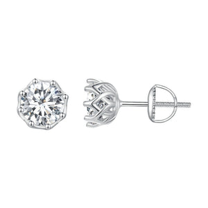 Brincos Moissanite 1 Quilate Bamoer