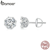 Brincos Moissanite 1 Quilate Bamoer
