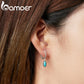 Brincos Marquise Turquesa Bamoer