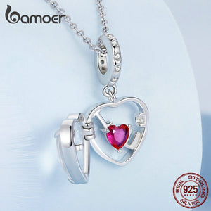 Berloque Amor Retrátil Bamoer