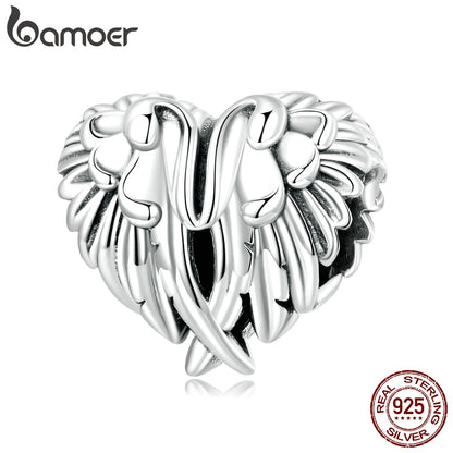 Berloque Asas de Coração Bamoer