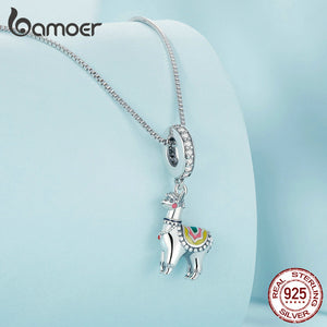 Colar com Pingente Alpaca Bamoer