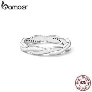 Anel Entrelaçado Bamoer