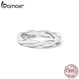Anel Entrelaçado Bamoer