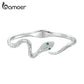 Bracelete Ajustável Cobra Bamoer